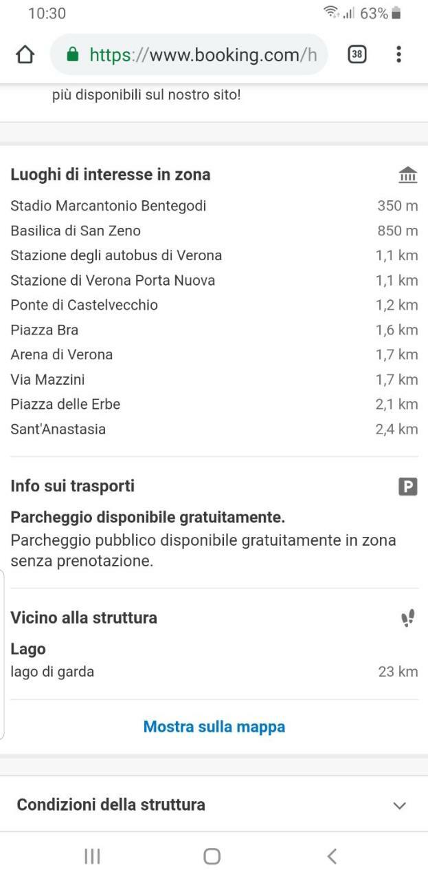 San Valentino Verona酒店 外观 照片
